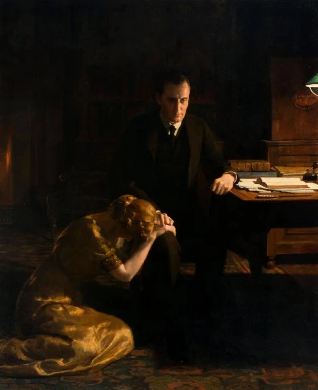 John Collier - 116, Un idolo caduto, Galleria d'arte di Auckland